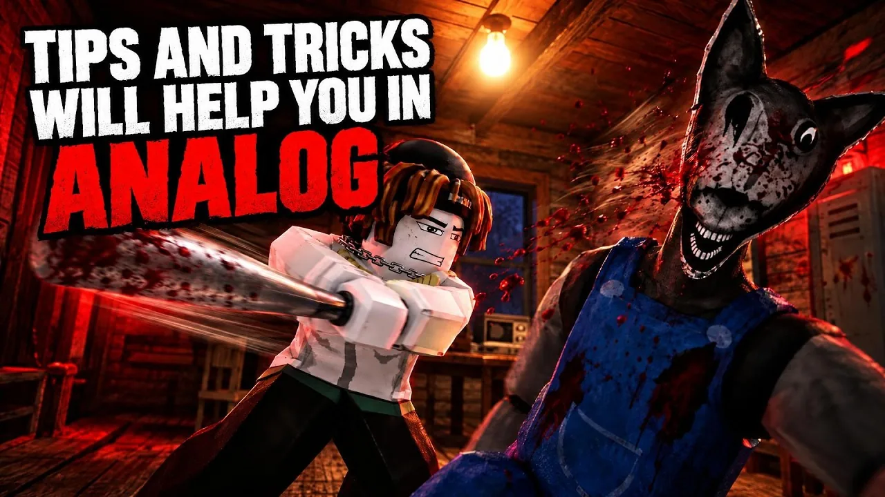 Analog Roblox Monsters: Stage 1 Entity and Chapter 2 Wolf Guide